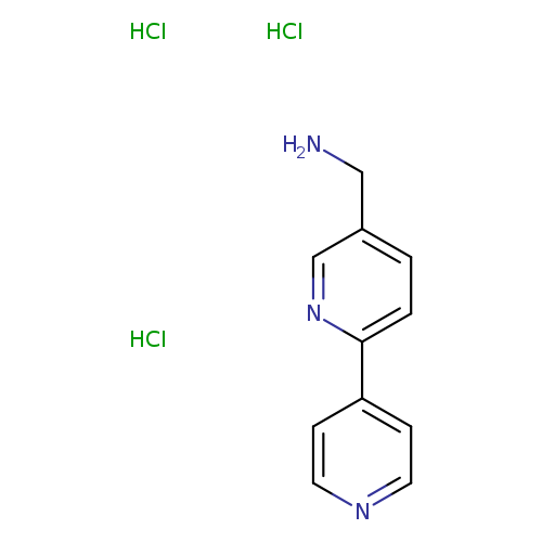 1-{[2,4'-bipyridin]-5-yl}methanaminetrihydrochloride
