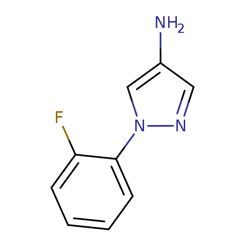 1-(2-fluorophenyl)-1H-pyrazol-4-amine