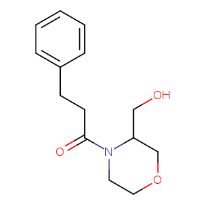 1-[3-(hydroxymethyl)morpholin-4-yl]-3-phenylpropan-1-one
