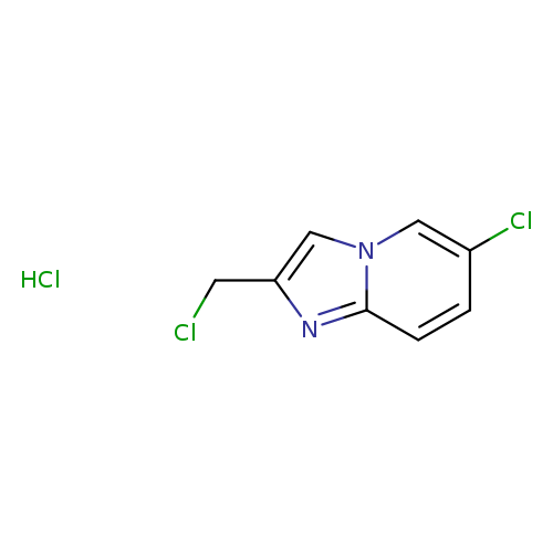 6-Chloro-2-(chloromethyl)imidazo[1,2-a]pyridine, HCl
