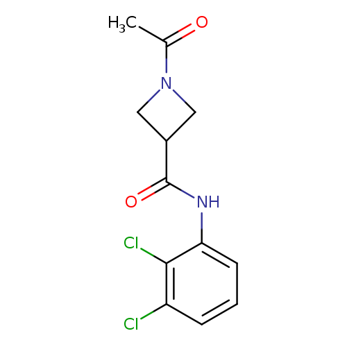 1-acetyl-N-(2,3-dichlorophenyl)azetidine-3-carboxamide