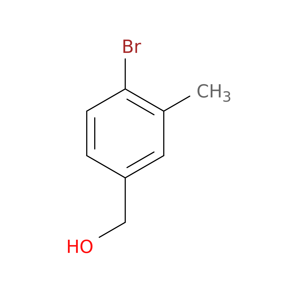 (4-Bromo-3-methylphenyl)methanol
