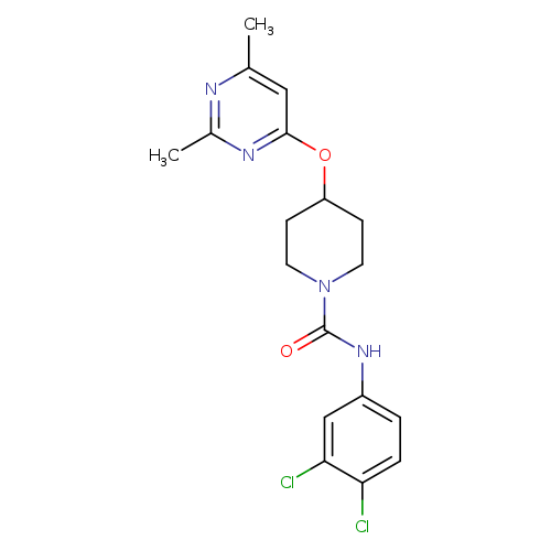 N-(3,4-dichlorophenyl)-4-[(2,6-dimethylpyrimidin-4-yl)oxy]piperidine-1-carboxamide