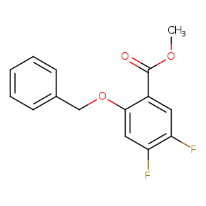 Methyl 2-(benzyloxy)-4,5-difluorobenzoate