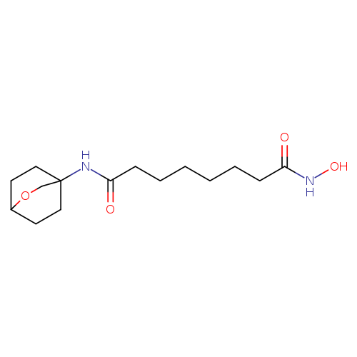 N-hydroxy-N'-{2-oxabicyclo[2.2.2]octan-4-yl}octanediamide