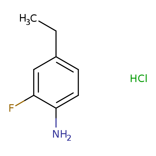 Benzenamine, 4-ethyl-2-fluoro-, hydrochloride (1:1)