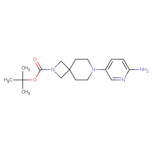 tert-Butyl 7-(6-aminopyridin-3-yl)-2,7-diazaspiro[3.5]nonane-2-carboxylate