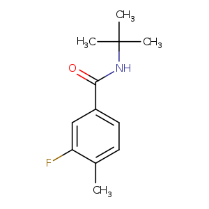 N-tert-butyl-3-fluoro-4-methylbenzamide