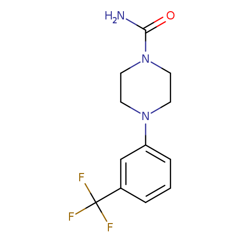 4-(3-(trifluoromethyl)phenyl)piperazine-1-carboxamide