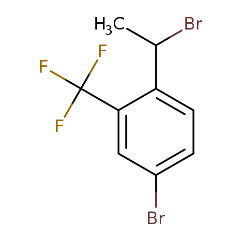 4-bromo-1-(1-bromoethyl)-2-(trifluoromethyl)benzene