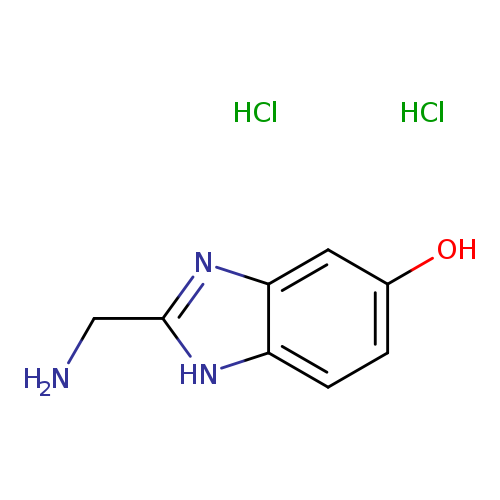 2-(aminomethyl)-1H-1,3-benzodiazol-5-ol dihydrochloride