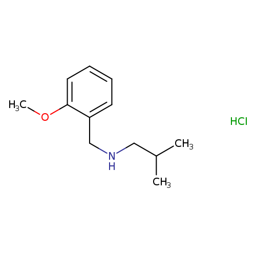 [(2-methoxyphenyl)methyl](2-methylpropyl)amine hydrochloride