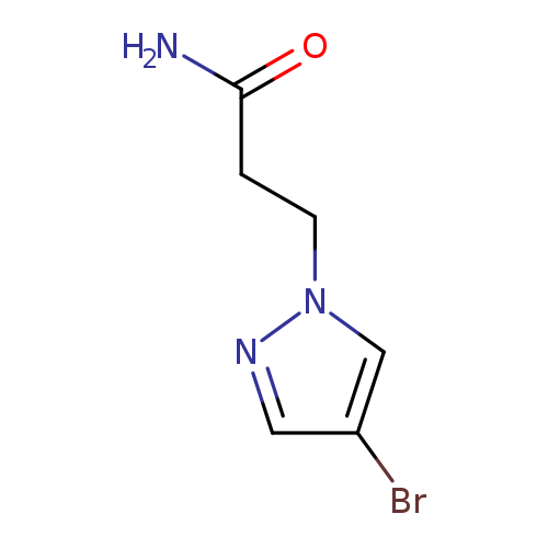 3-(4-Bromo-1h-pyrazol-1-yl)propanamide
