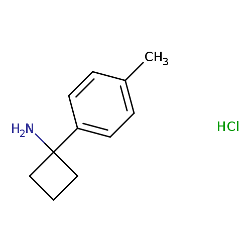 1-(4-methylphenyl)cyclobutan-1-amine hydrochloride