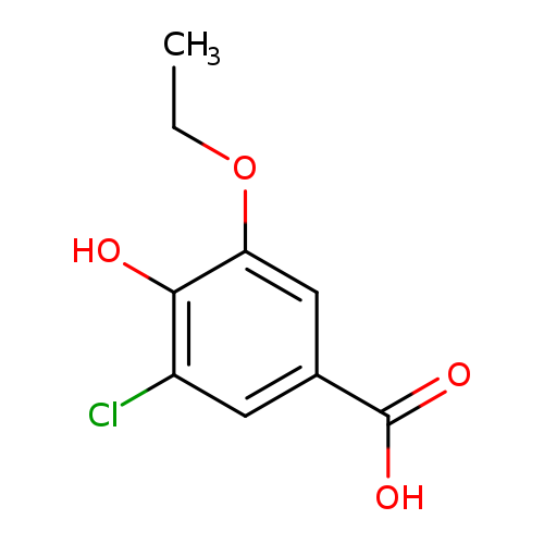 3-chloro-5-ethoxy-4-hydroxybenzoic acid