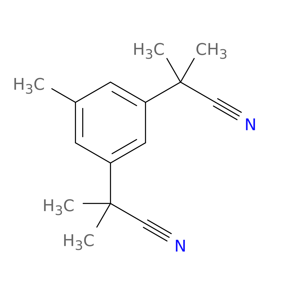 2,2'-(5-Methyl-1,3-phenylene)bis(2-methylpropanenitrile)