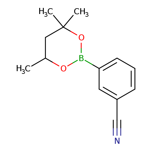 3-(4,4,6-Trimethyl-1,3,2-dioxaborinan-2-yl)benzonitrile