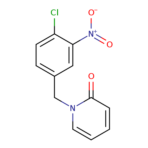 1-[(4-chloro-3-nitrophenyl)methyl]-1,2-dihydropyridin-2-one