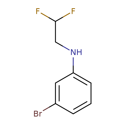 3-bromo-N-(2,2-difluoroethyl)aniline