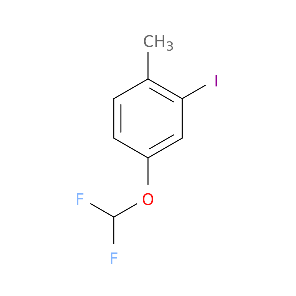 4-(Difluoromethoxy)-2-iodo-1-methylbenzene