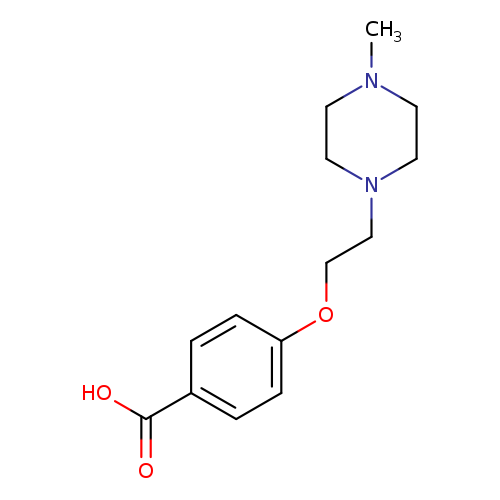 4-(2-(4-Methylpiperazin-1-yl)ethoxy)benzoic acid