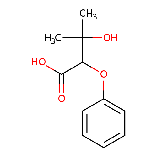 3-hydroxy-3-methyl-2-phenoxybutanoic acid