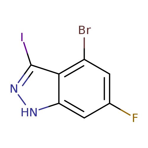 4-Bromo-6-fluoro-3-iodo-1H-indazole
