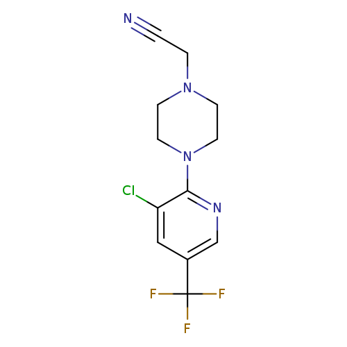 2-(4-(3-Chloro-5-(trifluoromethyl)pyridin-2-yl)piperazin-1-yl)acetonitrile