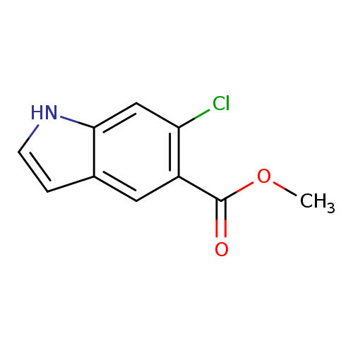 1H-Indole-5-carboxylic acid, 6-chloro-, methyl ester