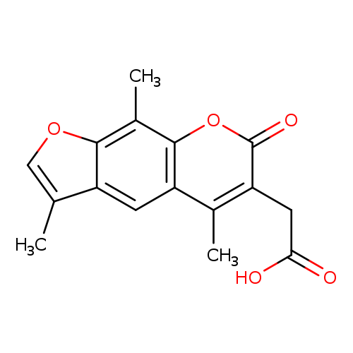2-(3,5,9-Trimethyl-7-oxo-7H-furo[3,2-g]chromen-6-yl)acetic acid