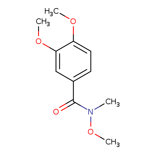 Benzamide, N,3,4-trimethoxy-N-methyl-