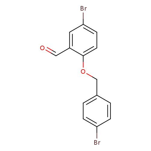 5-Bromo-2-[(4-bromobenzyl)oxy]benzaldehyde