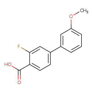 2-Fluoro-4-(3-methoxyphenyl)benzoic acid