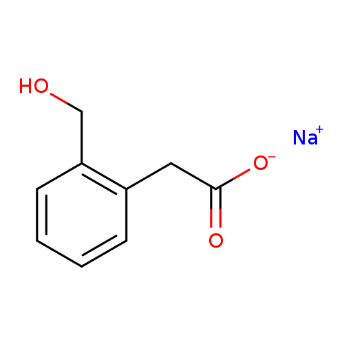 sodium 2-[2-(hydroxymethyl)phenyl]acetate