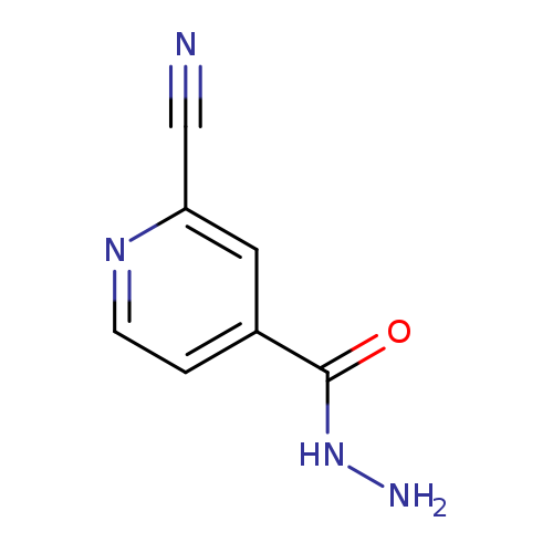 4-Pyridinecarboxylicacid,2-cyano-,hydrazide(9CI)