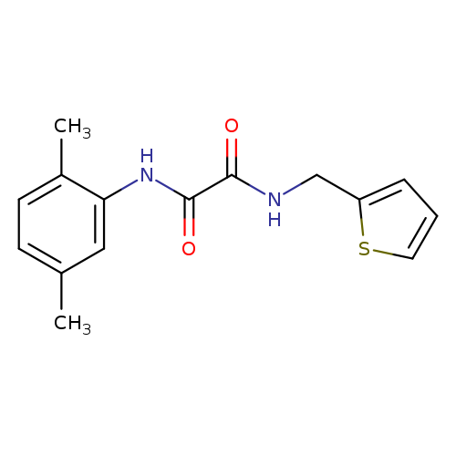 N'-(2,5-dimethylphenyl)-N-[(thiophen-2-yl)methyl]ethanediamide