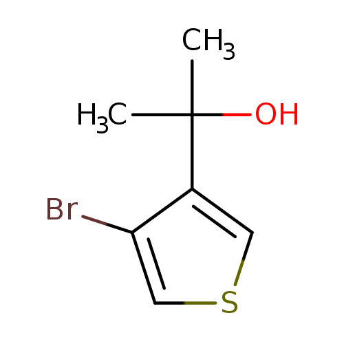 2-(4-bromothiophen-3-yl)propan-2-ol