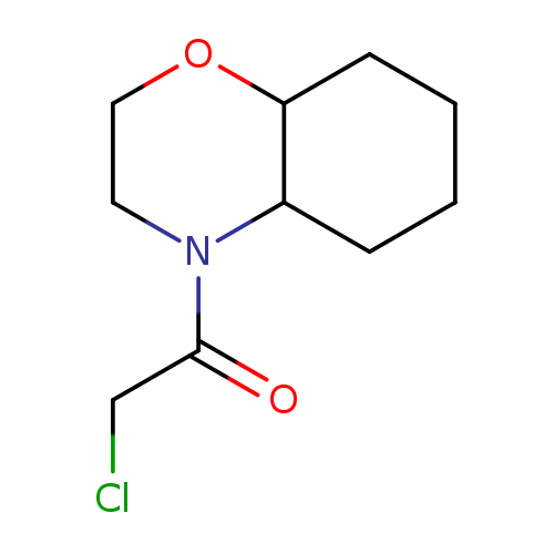 2-chloro-1-(octahydro-2H-1,4-benzoxazin-4-yl)ethan-1-one
