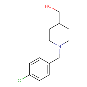 {1-[(4-chlorophenyl)methyl]piperidin-4-yl}methanol