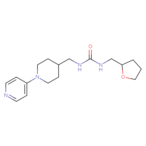 3-[(oxolan-2-yl)methyl]-1-{[1-(pyridin-4-yl)piperidin-4-yl]methyl}urea