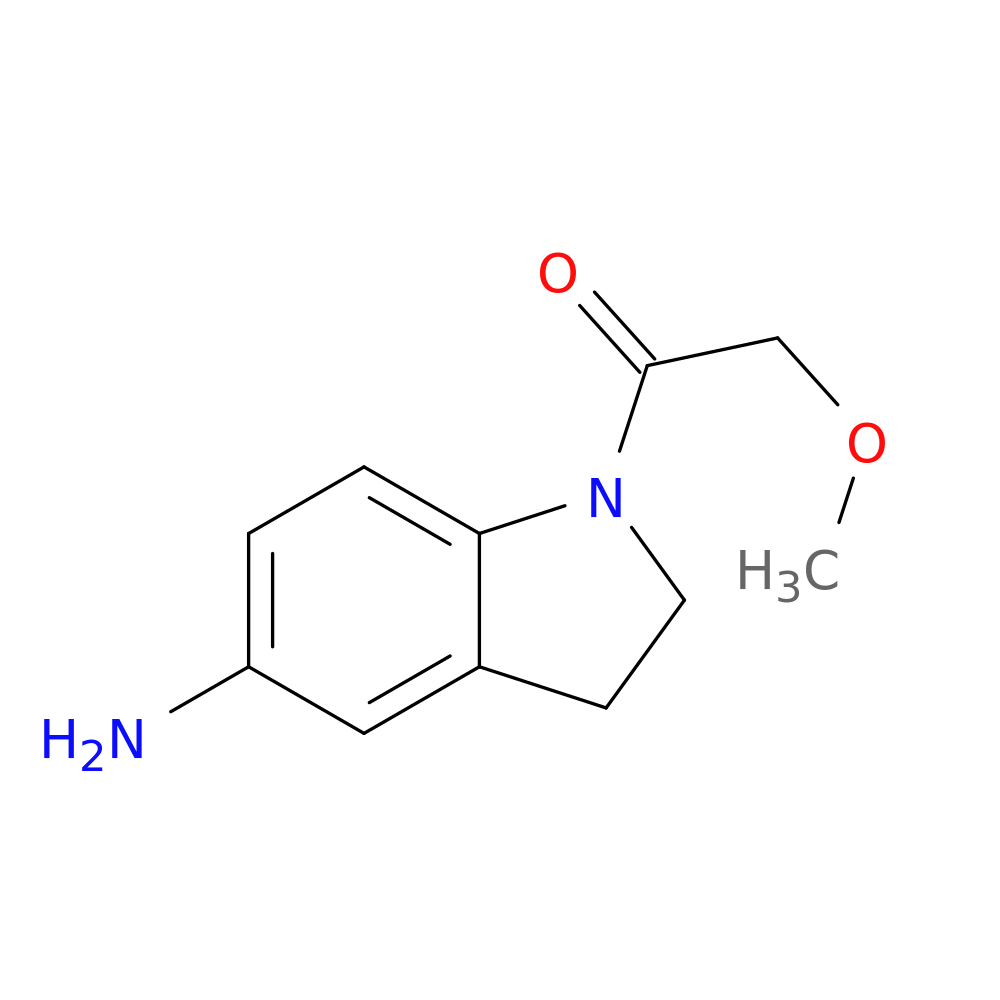 1-(5-amino-2,3-dihydro-1H-indol-1-yl)-2-methoxyethan-1-one