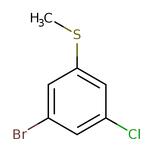 Benzene, 1-bromo-3-chloro-5-(methylthio)-