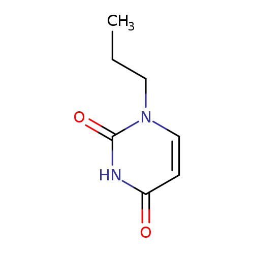 2,4(1H,3H)-Pyrimidinedione, 1-propyl-