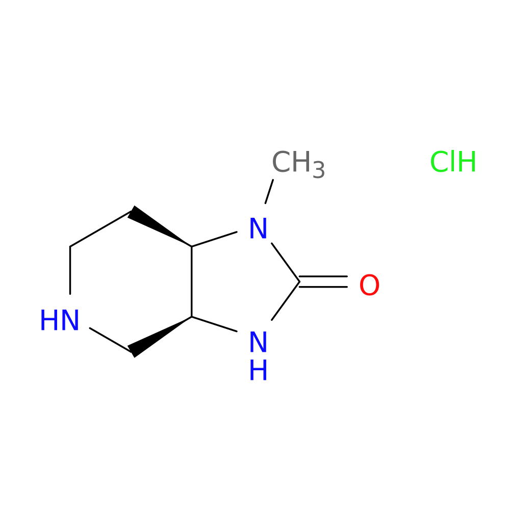 rac-(3aR,7aS)-1-methyl-octahydro-1H-imidazolidino[4,5-c]pyridin-2-one hydrochloride