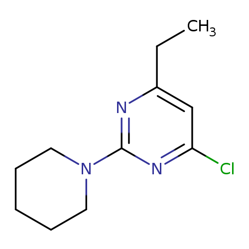 4-Chloro-6-ethyl-2-piperidin-1-ylpyrimidine