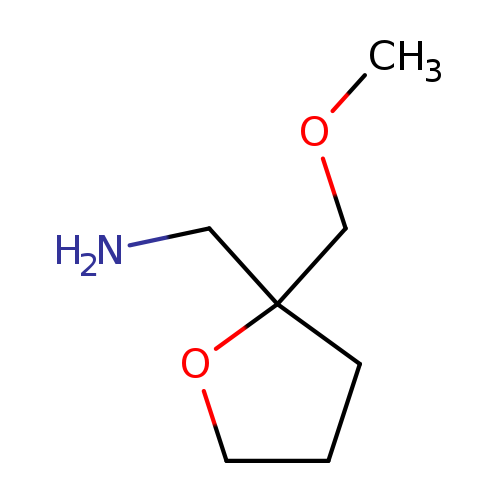 [2-(methoxymethyl)oxolan-2-yl]methanamine