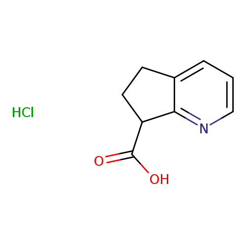 5H,6H,7H-cyclopenta[b]pyridine-7-carboxylic acid hydrochloride