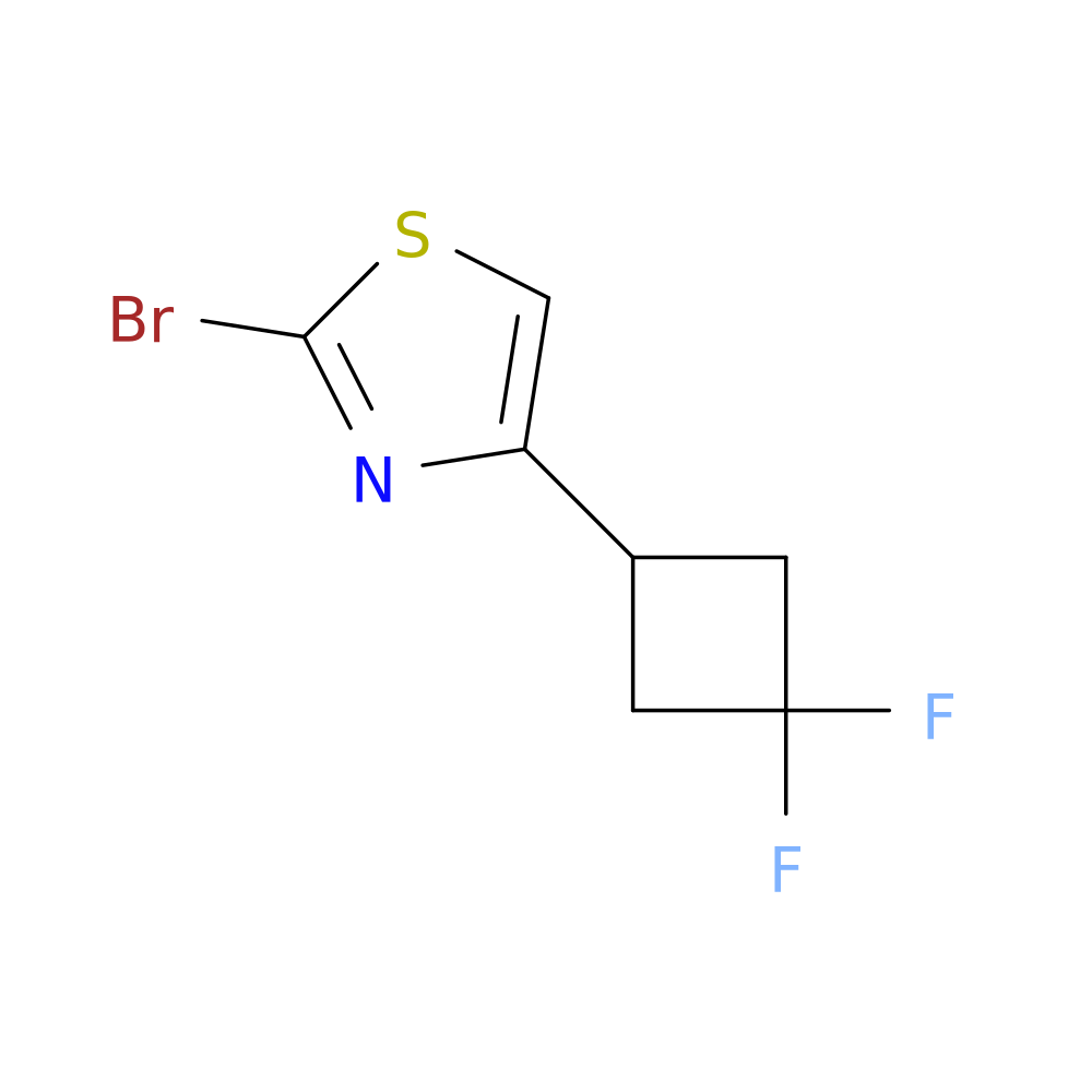 2-bromo-4-(3,3-difluorocyclobutyl)-1,3-thiazole