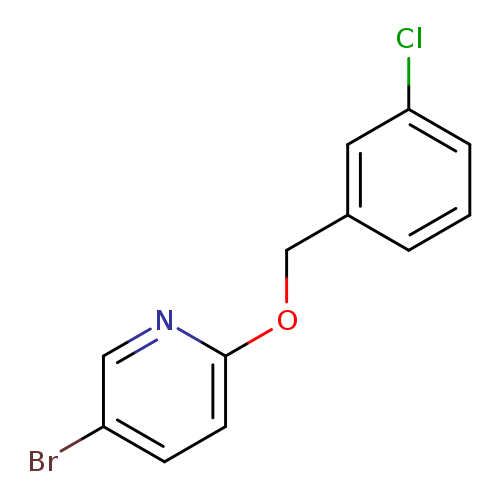 5-bromo-2-[(3-chlorophenyl)methoxy]pyridine