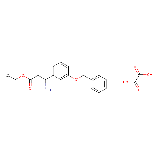 Ethyl 3-Amino-3-(3-(benzyloxy)phenyl)propanoate oxalate